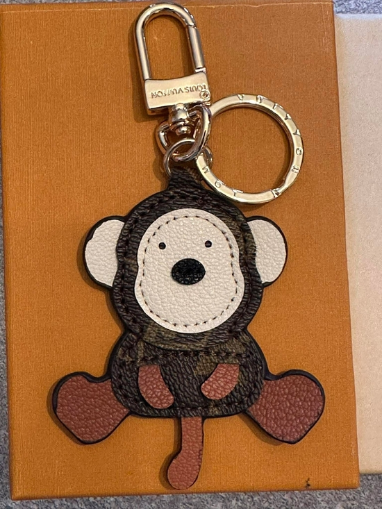 other designer Accessories - Louis Vuitton Brown Monkey Keychain Card Holder Charm